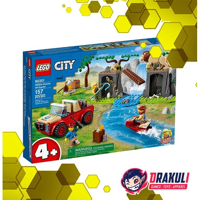 Toys LEGO City Wildlife Rescue Off-Roader 60301