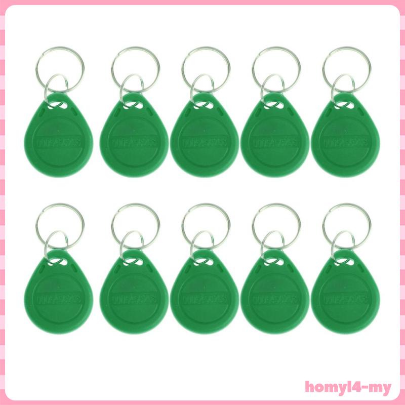 [Trend Technology]10Pcs 125KHZ ID Card Token Tags Key Fobs Access System