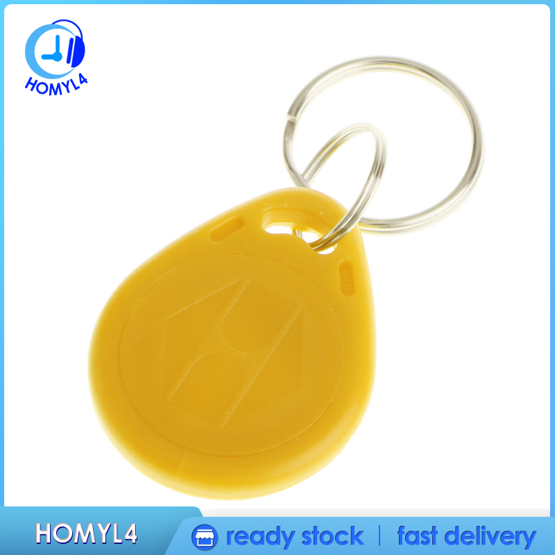 [Trend Technology]10Pcs 125KHZ RFID Proximity ID Card Token Tags Key Fobs Access System Green