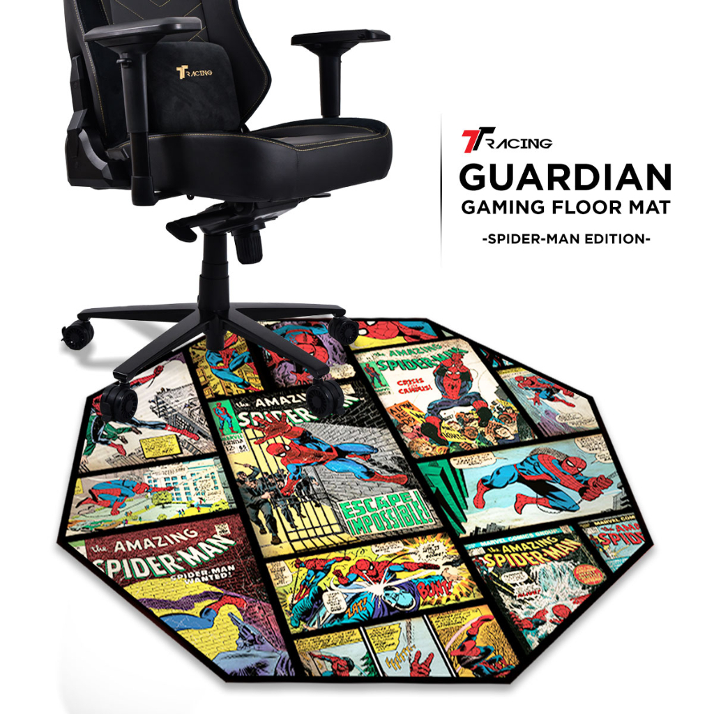 TTRacing Guardian Gaming Floorpad - Spider-Man Edition