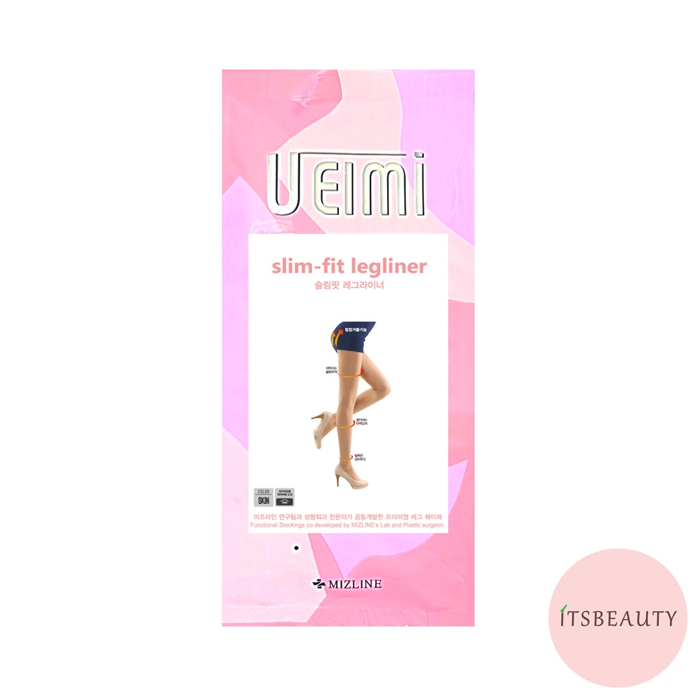 [UEIMI] Slim-fit Legliner / Skin Color