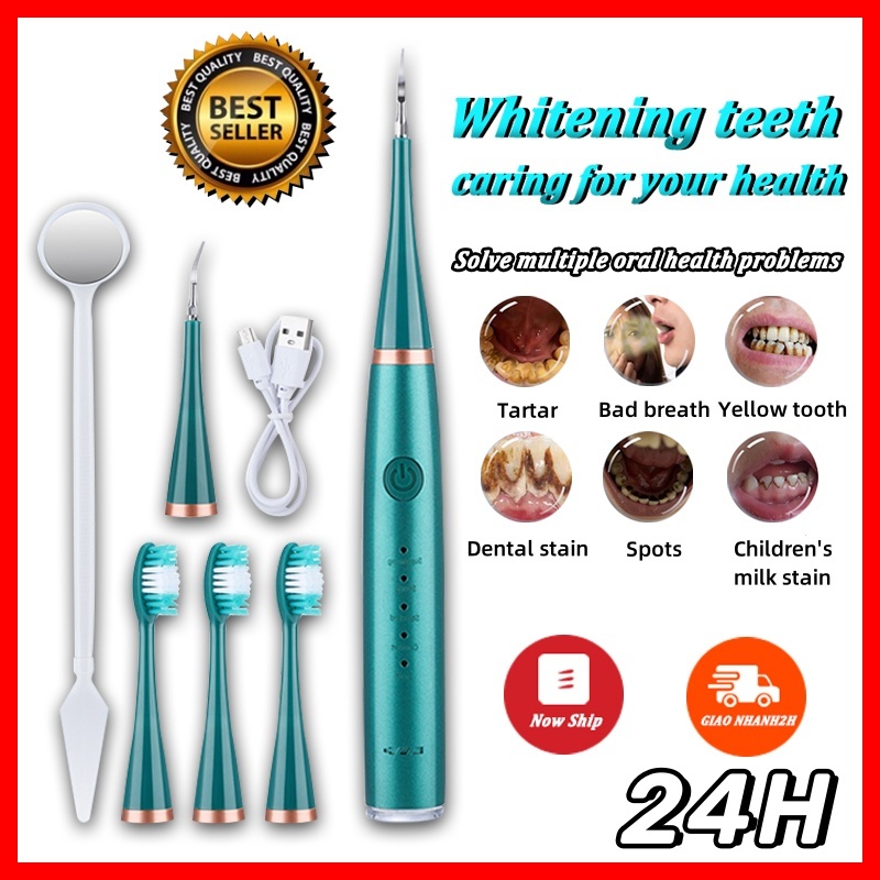 Ultrasonic Sonic Dental Scaler Electric Vibration Toothbrush Teeth Clean Oral Cavity Care