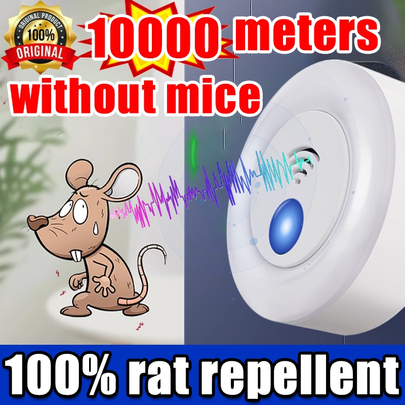 【Ultrasonic technology】Van Rat repellent ultrasonic Penghalau serangga ultrasonik Ultra-quiet radiation-free Pest reject ultrasonic Rodent repellent Insect killer electric