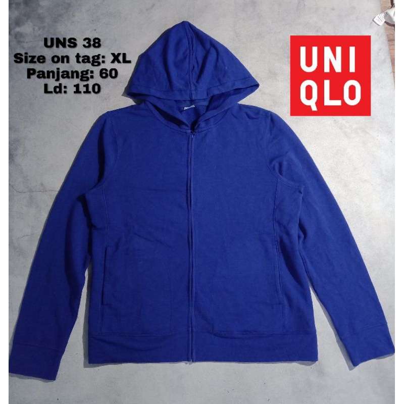 Uniq"lo dry sweat zipper hoodie sec Jacket Girls Jacket Boys Uns 38