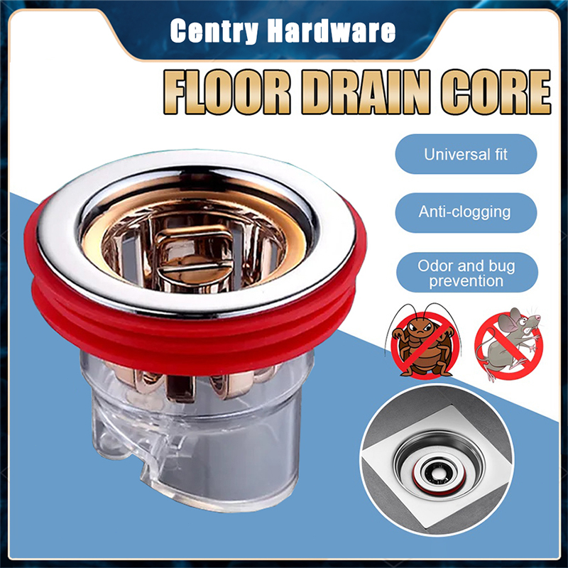 Universal Floor Drain Core Deodorant and Insect-Proof Drainage Filter Sewer Pipe Anti-Odor Filter Plug