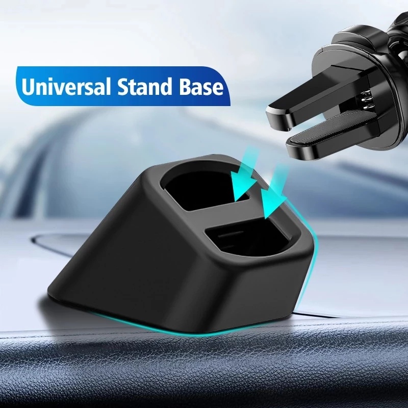 Universal Phone Wireless Car Charger Stand Base / Car Mobile Phone Holder Anti-skid Air Outlet Clip Accessories