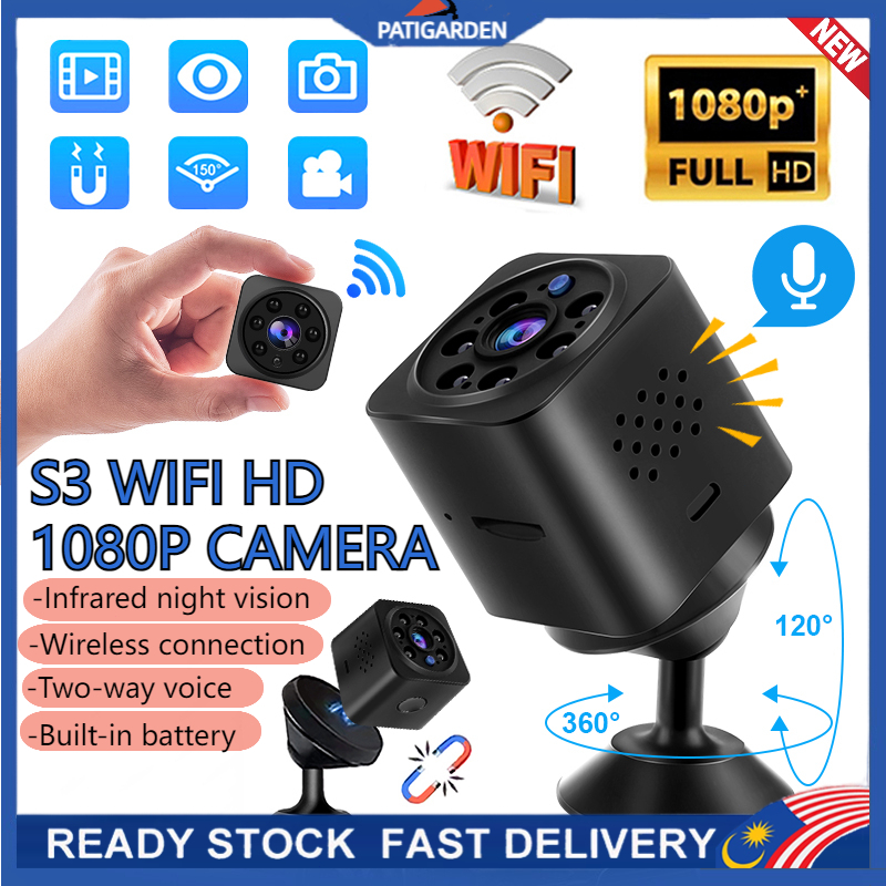 Upgrade Mini Wifi Camera 1080P HD Wireless Spy Camera Handheld Infrared Hidden Camera PIR Camera Video Recorder 摄像头 监控器