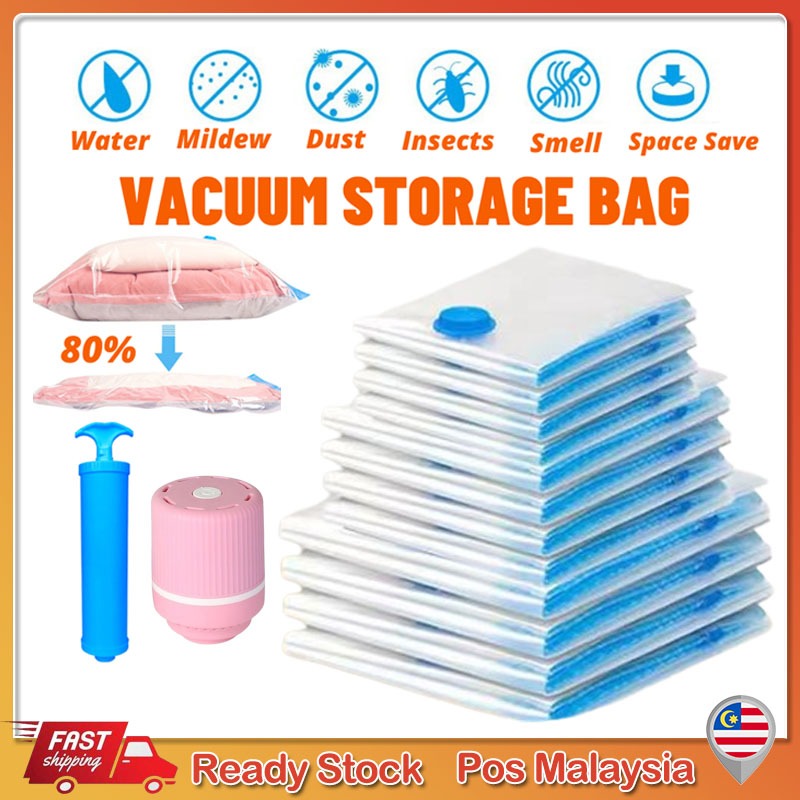 Vacuum Bag Clothes Organization Vacuum Storage Bag Vacuum Plastic Bag With Electric Pump Plastik Vacum Bag