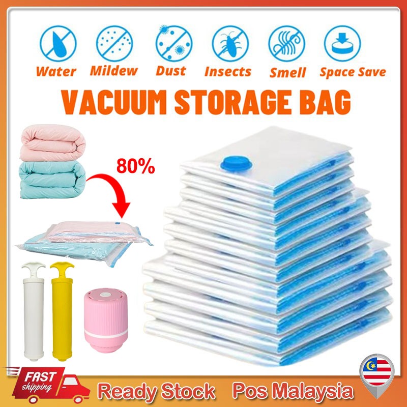 Vacuum Bag Clothes Organization Vacuum Storage Bag Vacuum Plastic Bag With Electric Pump Plastik Vacum Bag