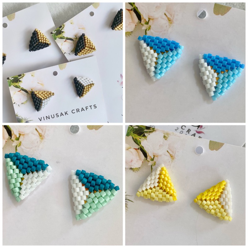 Vinusak Crafts | Handmade Beaded Earrings | Borneo Sabah Sarawak Crafts