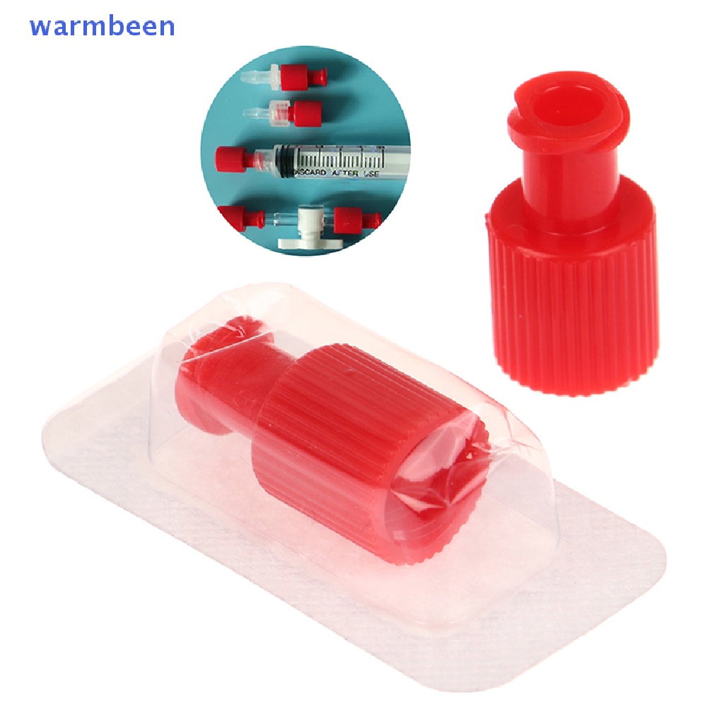 (warmbeen) 5Pcs Combi-Cap Male/Female Luer Lock Closure, Sterile individual pack,made of ABS