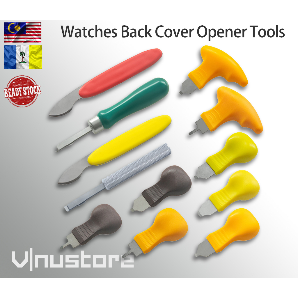 Watches Back Cover Opener Tools Pry Pryer Watch Jam Tangan Tool Buka Hardware ScrewDriver