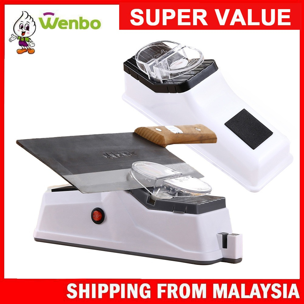 Wenbo USB Electric Knife Sharpener Professional Knives Scissors Sharpening Machine For Kitchen Tool