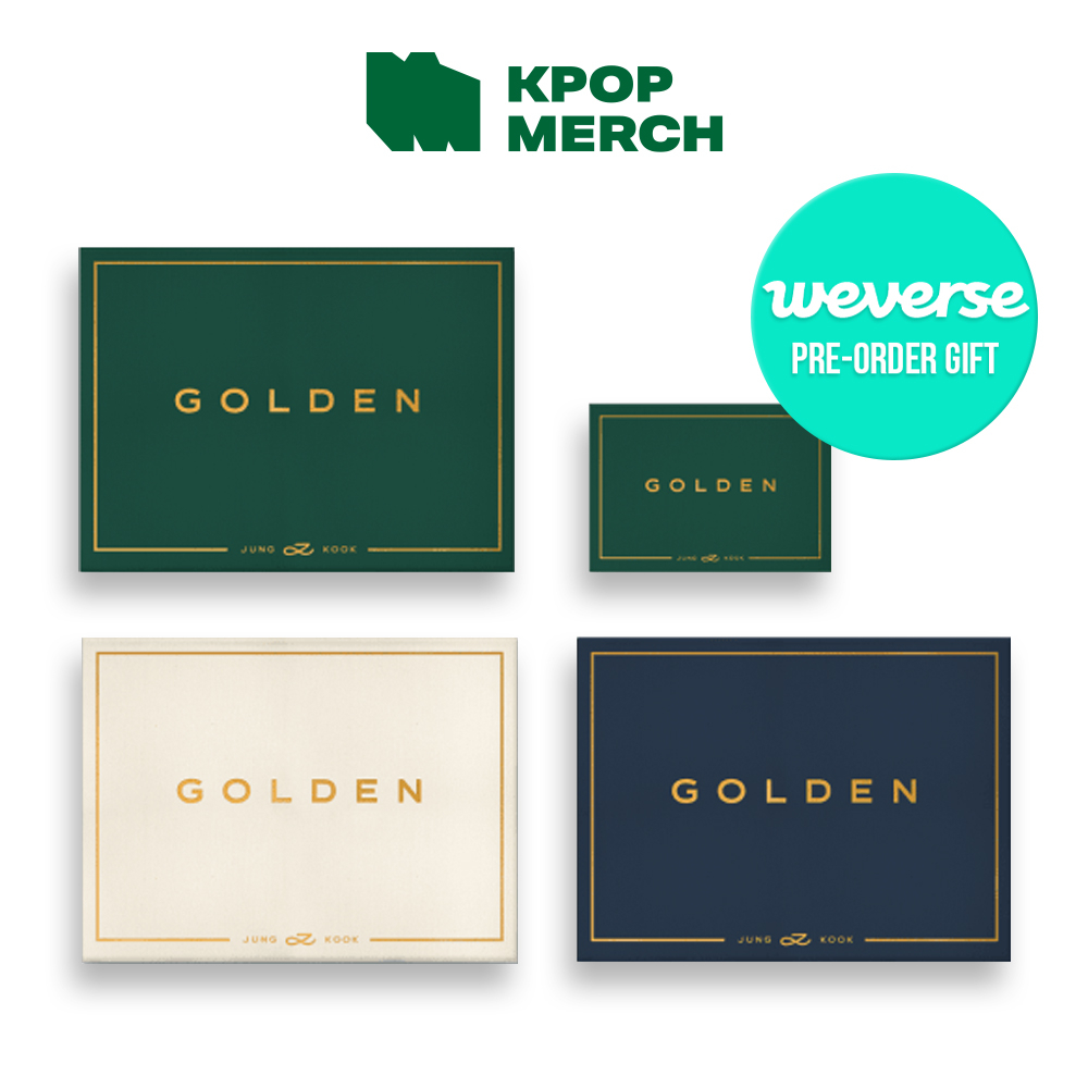 (Weverse POB) BTS Jungkook - Solo Album [ Golden ]