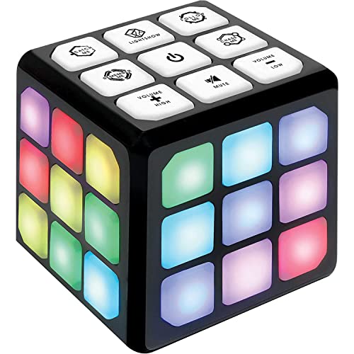 Winning Fingers Cube Toy - Rubric's Cube - Light Up Cubes - Memory & Brain Cube Game - Portable Flashing Cube - 4-in-1 Handheld Game for Kids- STEM Learning Toy for Kids- Improve Hand-Eye Coordination