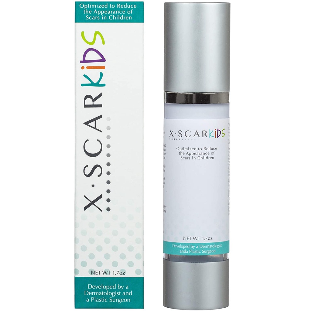 XScar Kids Silicone Scar Treatment with Vit C/E | Developed by a Dermatologist and a Plastic Surgeon