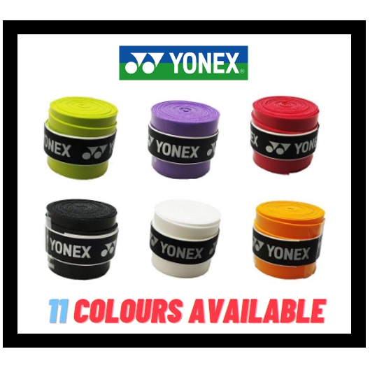 Yonex Badminton Racket Overgrip AC102 Non Slip PU racket Tennis fishing Rod grip tape multiuse handle 多用途手胶