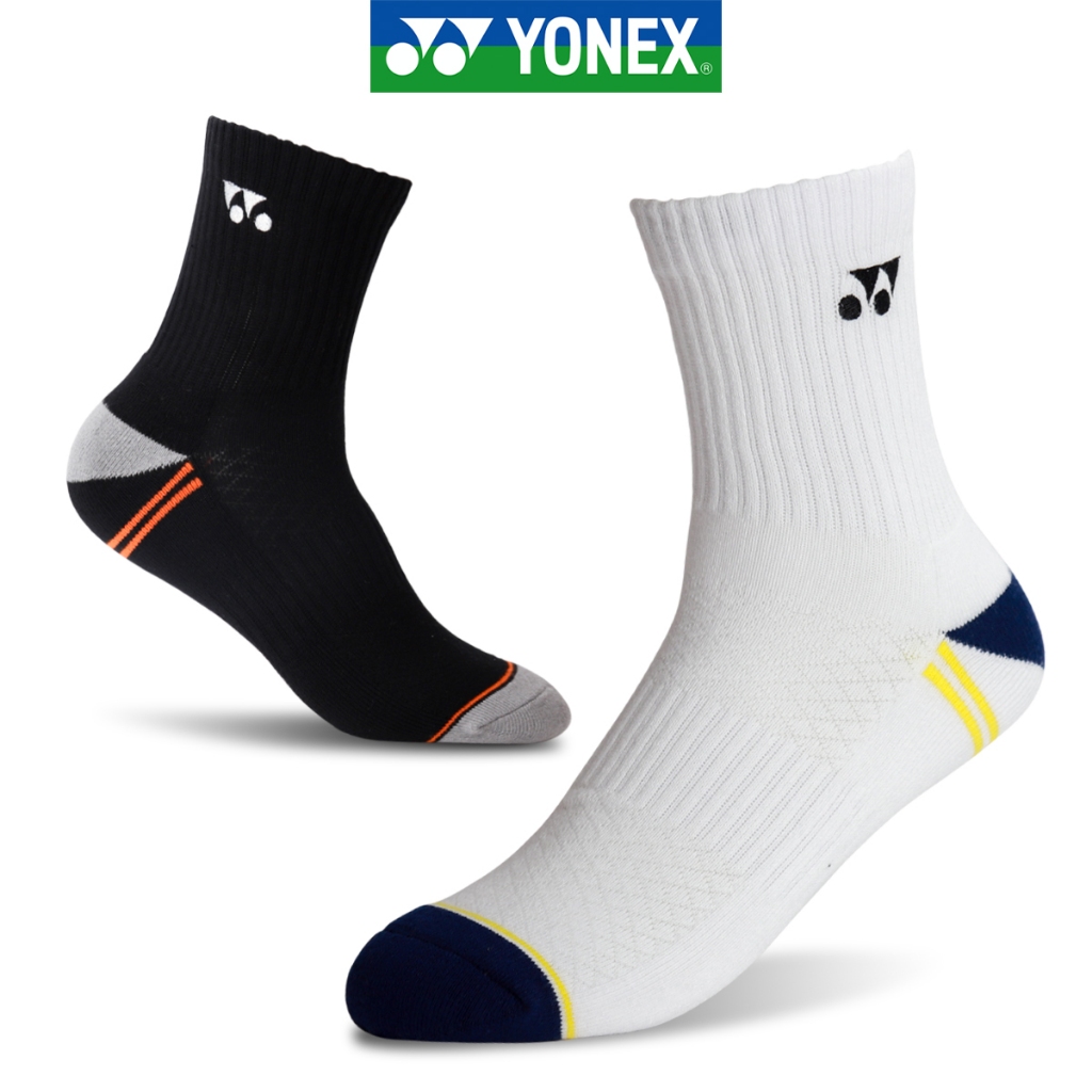 YONEX Athlete Sport Crew Socks, arch support, Badminton Golf CrossFit Fitness Basketball,XMASTER gym,Weightlifting,ROGUE